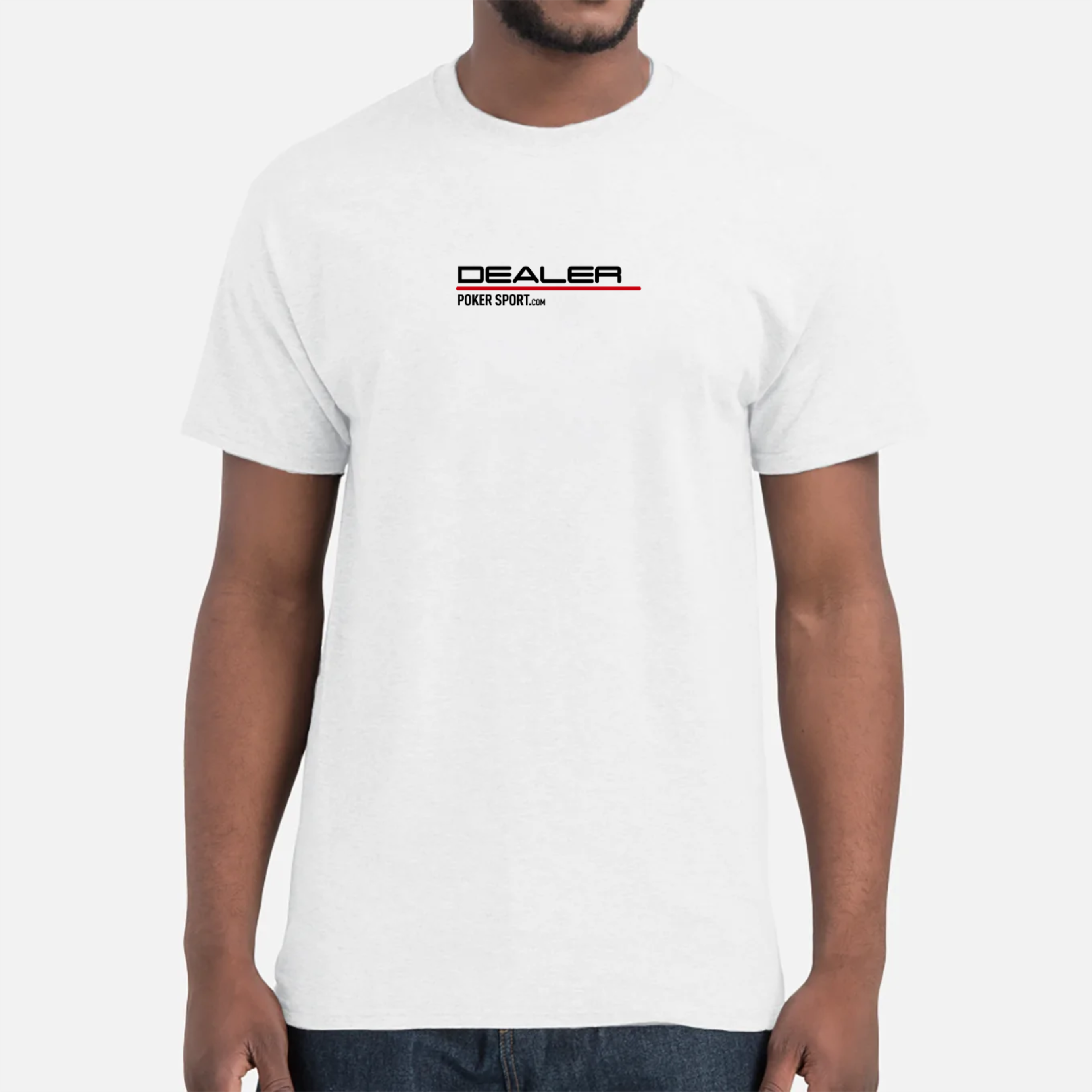 T-shirt Dealer Poker Sport White Edition